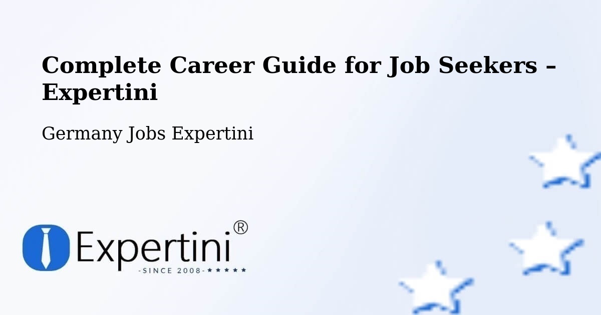 Career Guide for Job Seekers – Stadtlohn - Stadtlohn, Germany Jobs Expertini