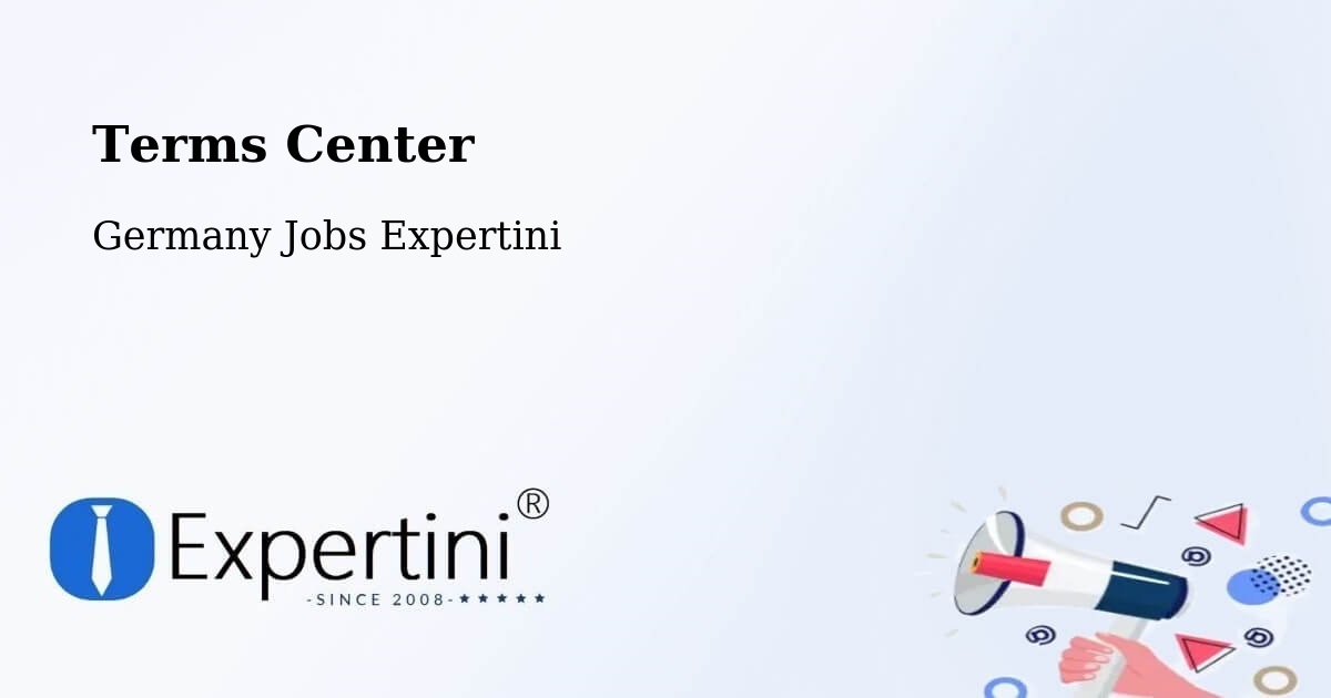 Terms of Service – Stadtlohn - Germany Jobs Expertini